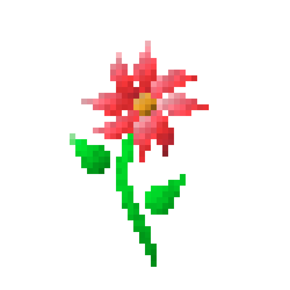 Pixel Art - Fleur